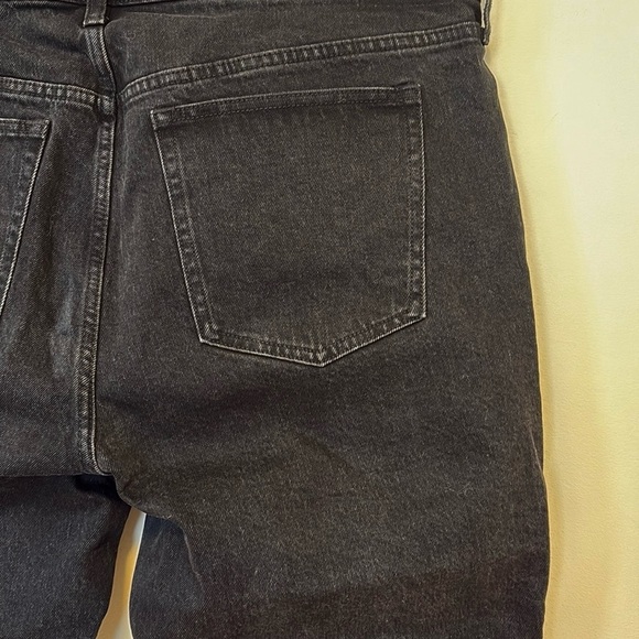 Abercrombie & Fitch curve love mid -rise cropped jeans NWT , sz 34 - Picture 10 of 10